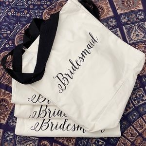 Set of 4 Bridemaids Tote